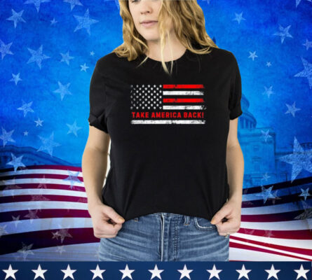 Introducing the Donald Trump 2024 "Take America Back" Election-4th of July Shirt – a powerful symbol of patriotism and commitment to restoring America's greatness. Crafted with pride and attention to detail, this shirt embodies the spirit of independence and determination that defines our nation.Features:

Patriotic Design: Featuring a striking design with the iconic Donald Trump 2024 campaign logo and the rallying cry "Take America Back," set against the backdrop of the American flag and festive Fourth of July imagery, this shirt proudly showcases your support for America and its values.

Premium Quality: Made from high-quality cotton blend fabric, this shirt is soft, comfortable, and built to last, ensuring you can wear it with pride for years to come.

Comfortable Fit: With a relaxed fit and breathable fabric, this shirt is perfect for all-day wear, whether you're attending political events, joining Fourth of July festivities, or simply running errands around town.

Versatile Style: This shirt is suitable for a variety of occasions, from political rallies and Independence Day celebrations to casual outings with friends and family. It's a versatile addition to any wardrobe.

Available in Various Sizes: Choose from a range of sizes to find the perfect fit for you, ensuring you look and feel your best as you proudly display your support for Donald Trump and his vision for America's future.

Join the movement to Take America Back and celebrate the spirit of independence with the Donald Trump 2024 Election-4th of July Shirt. Wear it proudly as a symbol of your dedication to freedom, democracy, and the values that make America great.