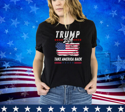 Donald Trump 2024 Take America Back Election Premium Shirt