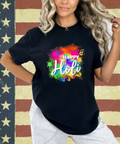 Happy Holi Women Men Family Kids Cool Holi Festival Outfits T-Shirt