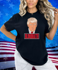 If I Don't Get Elected, Going To Be A Bloodbath Fake News Premium T-Shirt