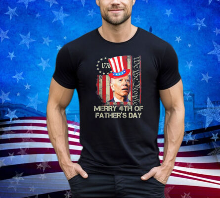 Joe Biden Confused Patriotic Merry Christmas For 4th Of July Shirt