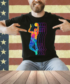 Retro Basketball Player Gift for Men Boys Kids T-Shirt