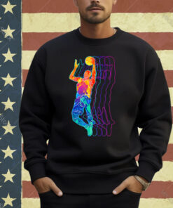 Retro Basketball Player Gift for Men Boys Kids T-Shirt