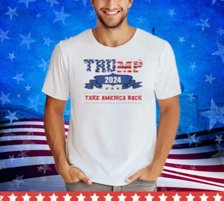 Trump 2024 4th Of July American Flag Shirt