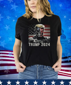 Trump 2024 Take America Back American Flag Trump 2024 Shirt
