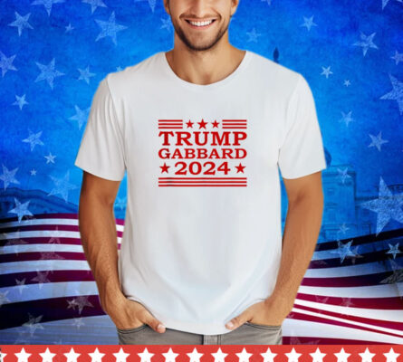 Trump Gabbard 2024 For President VP USA Election Patriotic Shirt 