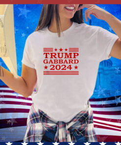 Trump Gabbard 2024 For President VP USA Election Patriotic Shirt