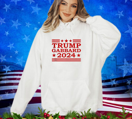 Trump Gabbard 2024 For President VP USA Election Patriotic Shirt