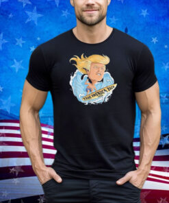 Trump Surfboard Waves Take America Back 2024 Election Shirt