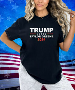 Trump Taylor Greene 2024 President VP USA Election Patriotic