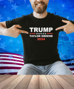 Trump Taylor Greene 2024 President VP USA Election Patriotic