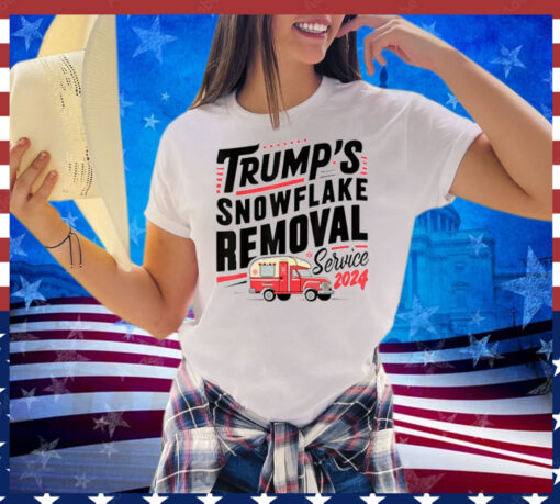 Trumps Snowflake Removal Service Trump 2024 Funny Trump Shirt