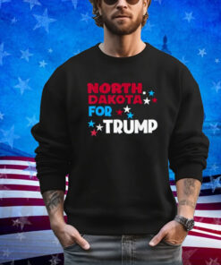 USA Election North Dakota For Trump Shirt