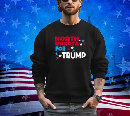 USA Election North Dakota For Trump Shirt