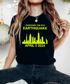 Skill Issue I Survived The Nyc Earthquake April 5Th 2024 T-Shirt