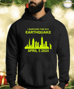 Skill Issue I Survived The Nyc Earthquake April 5Th 2024 Hoodie Shirt