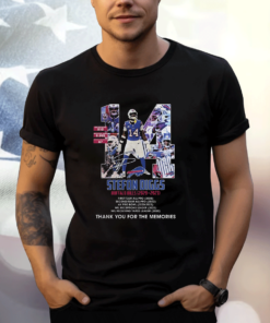 Stefon Diggs Buffalo Bills 2020-2023 Thank You For The Memories Tee Shirt