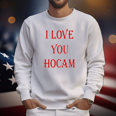 Abdurrahim Albayrak Wearing I Love You Hocam T-Shirt