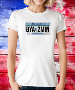 BYA2MIN License Plate Minnesota T-Shirt