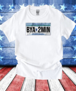 BYA2MIN License Plate Minnesota T-Shirts