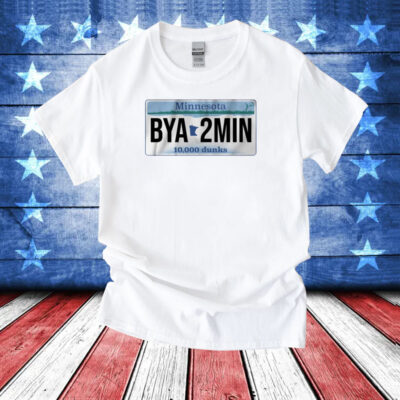 BYA2MIN License Plate Minnesota T-Shirts