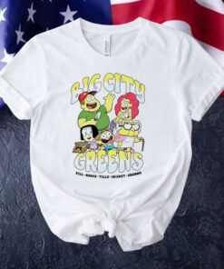 Big City Greens Bill Nancy Tilly Cricket Gramma Tee Shirt
