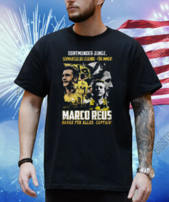 Dortmunder Junge Schwarz Gelbe Legende Fur Immer Marco Reus Danke Fur Alles Captain Shirt