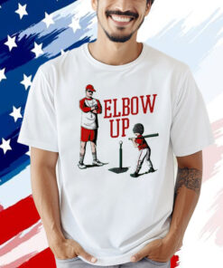 Elbow up baseball Tee Shirt