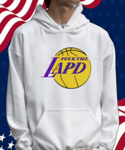 Fuck the lapd Los Angeles Lakers logo Tee Shirt