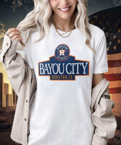 Houston Astros Bayou City Houston TX Tee Shirt