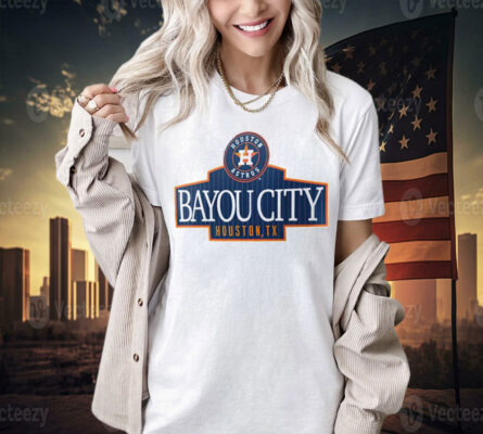 Houston Astros Bayou City Houston TX Tee Shirt