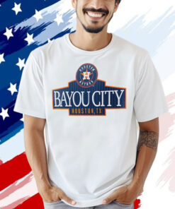 Houston Astros Bayou City Houston TX Tee Shirt