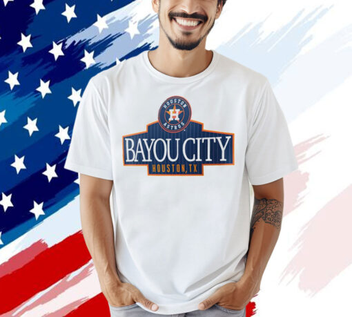 Houston Astros Bayou City Houston TX Tee Shirt