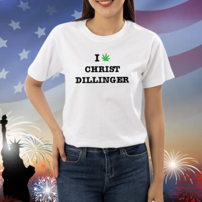 I Weed Christ Dillinger Shirt