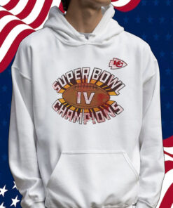 Kansas City Chiefs Super Bowl IV Champions Tee Shirt