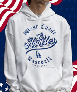 Los Angeles Dodgers West Coast Baseball Tee Shirt