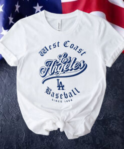 Los Angeles Dodgers West Coast Baseball Tee Shirt