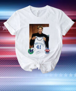 Luka Doncic Dirk Nowitzki Mavericks 41 T-Shirt