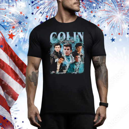 Luke Newton Colin Bridgerton Tee Shirt