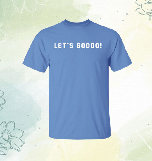 Matt Rife Blue Let's Goooo Tee Shirt