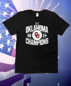 Oklahoma Sooners 2024 Big 12 Baseball Regular Season Champions T-Shirt