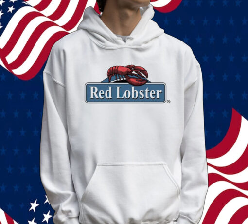 Red lobster seafood food restaurant logo Tee Shirt