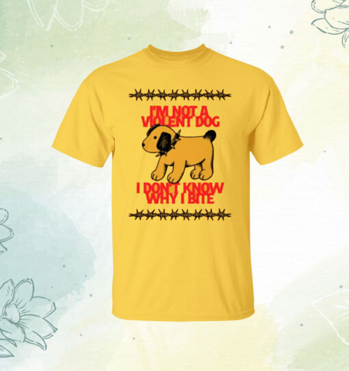 Renographics Shop Violent Dog Tee Shirt
