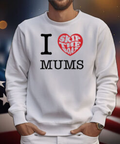 Skip The Boat I Heart Mums T-Shirt