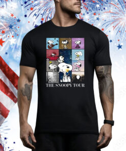 Snoopy The Eras Tour Tee Shirt