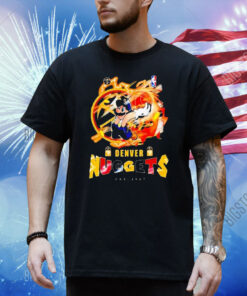 Super Mario Full Power Basketball Denver Nuggets T-Shirt