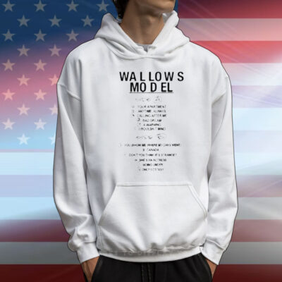 Wallowsmodel I Heard Model By Wallows On May 21, 2024 T-shirt