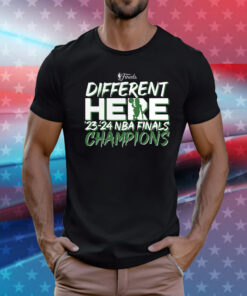 Boston Celtics 2024 Nba Finals Champions Pump Fake Hometown Originals Tee Shirt