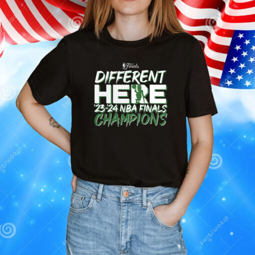 Boston Celtics 2024 Nba Finals Champions Pump Fake Hometown Originals Tee Shirt