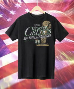Boston Celtics Fanatics 2024 Nba Finals Champions Fast Break Finish Trophy T-Shirt